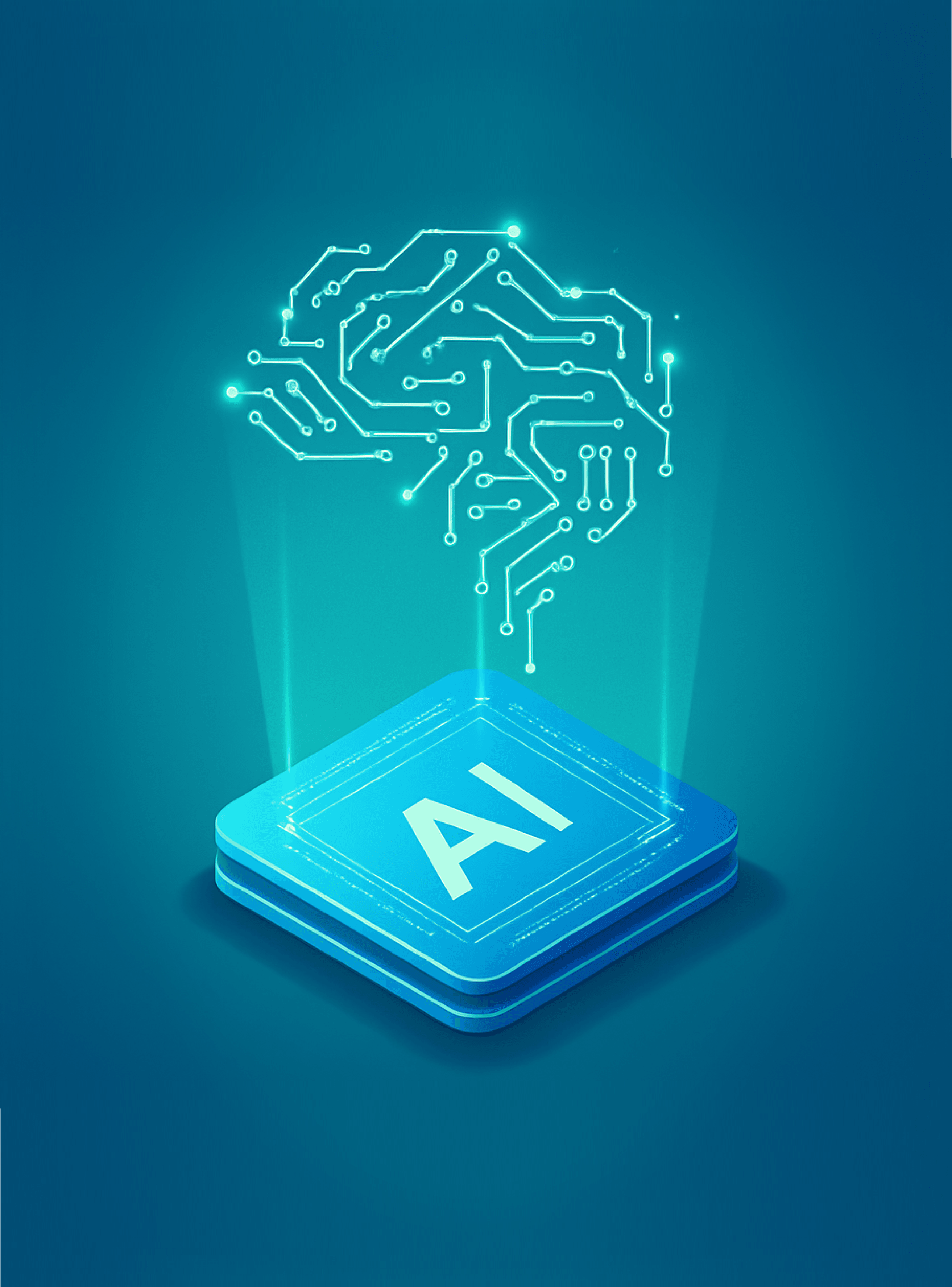 AI Chip Illustration